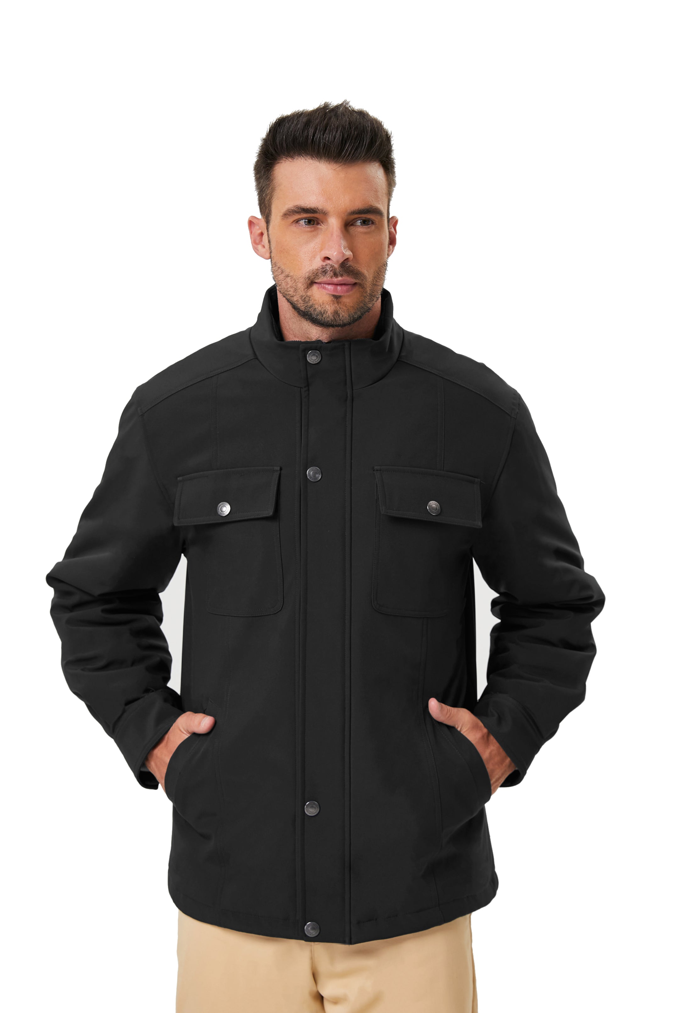 Cortland Flannel Lined Soft Shell Jacket – Hawke & Co