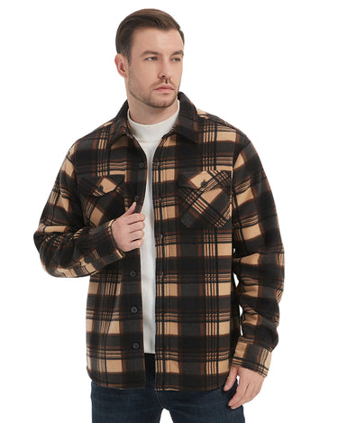 Brown/Black Plaid