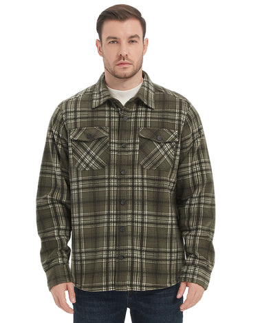 Loden/Black/White Plaid