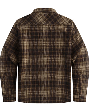 Brown Tan Ivory Plaid