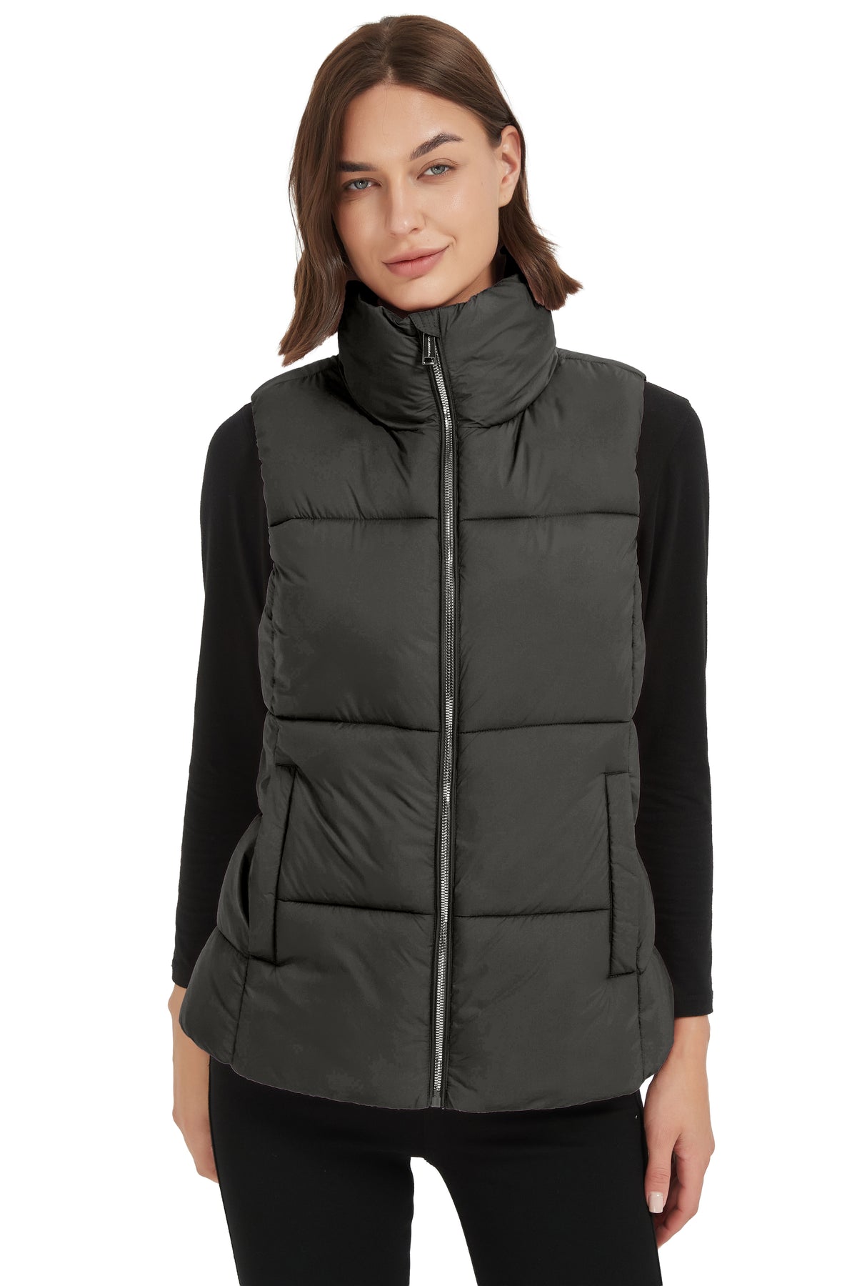 Nylon Quilted Vest – Hawke & Co