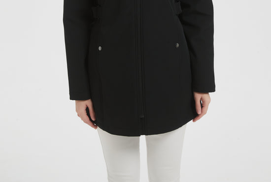 Long Style Hooded Softshell