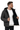 Model wearing Empire Sherpa in Black