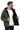 Model wearing Empire Sherpa in Dark Forest