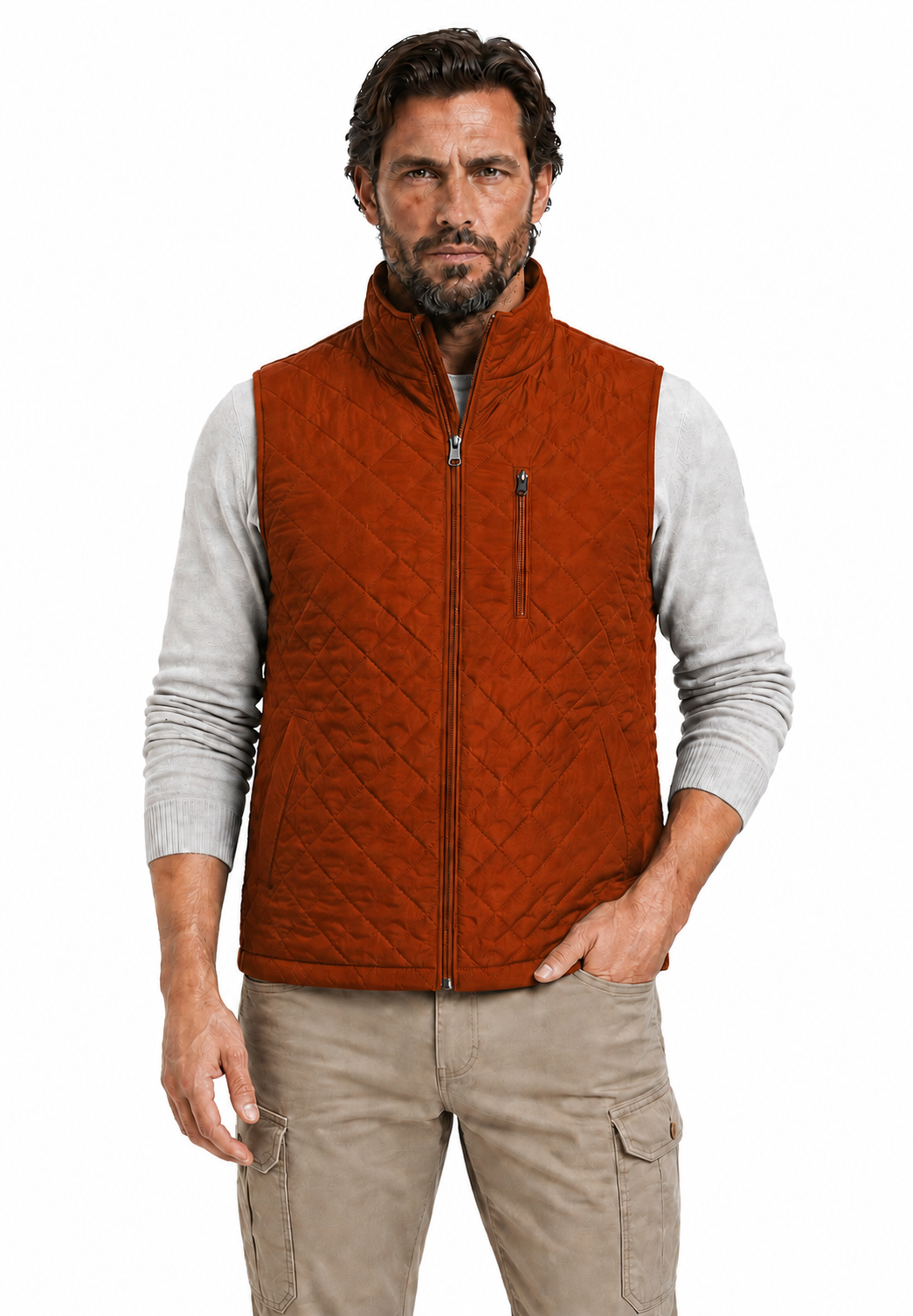 【HYKE】ハイク/ 21AW QUILTED VEST HK Quilted Heritage Vest – Hawke & Co