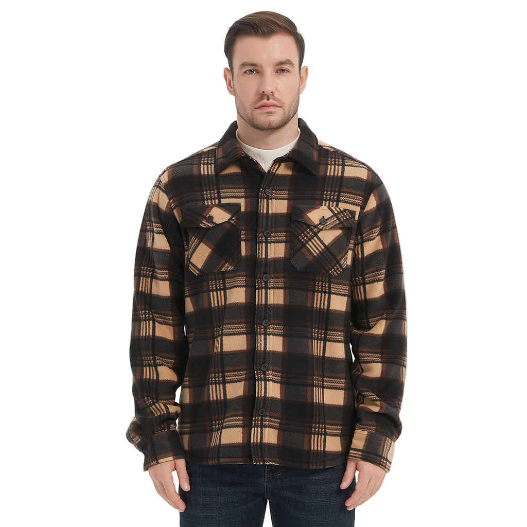 Brown/Black Plaid