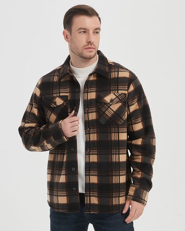 Brown/Black Plaid