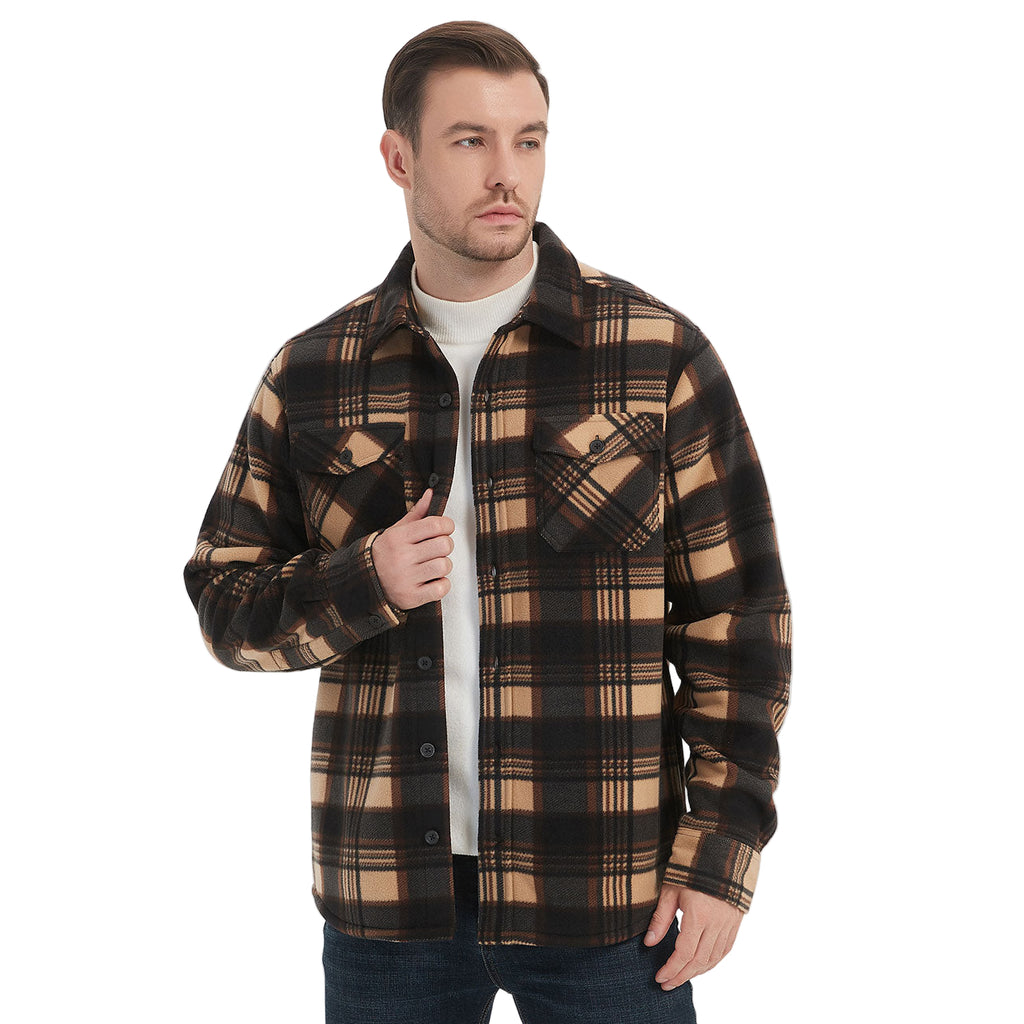 Brown/Black Plaid