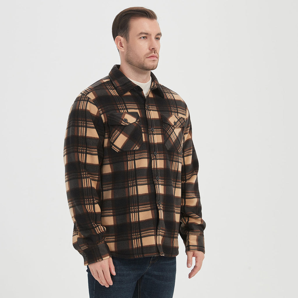 Brown/Black Plaid