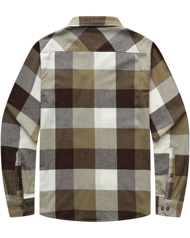 Lt Brown Multi Box Plaid