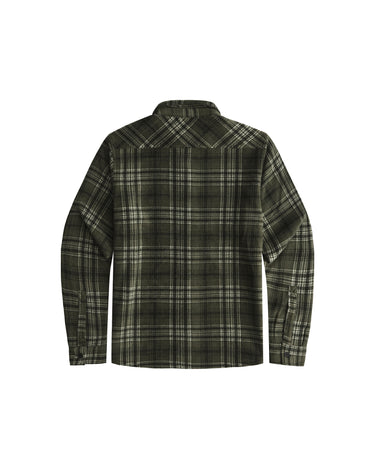 Loden/Black/White Plaid