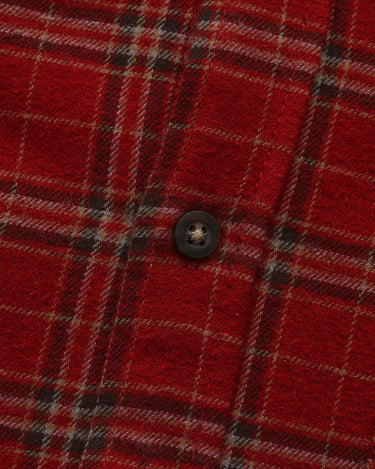 Red Block Stripe Plaid