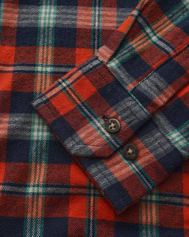 Red Black Stripe Plaid