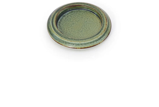 Round Green Porcelain Day